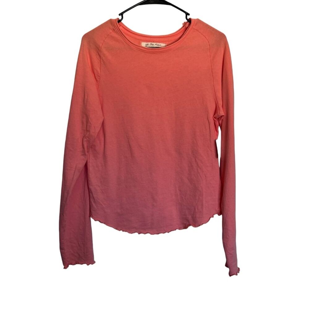 We The Free Pink Long Sleeve Top